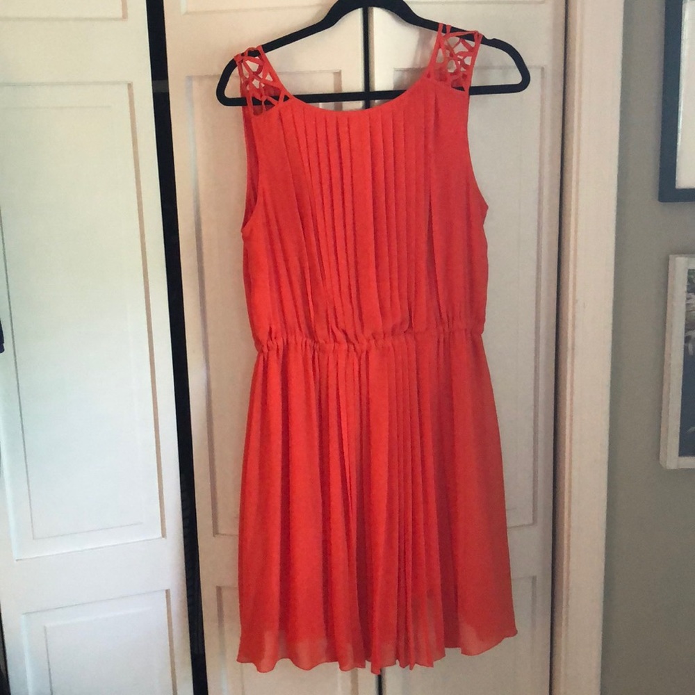 Orange Jessica Simpson Dress